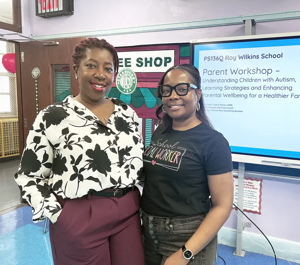 School Workshop with Cerene of Orchard Blue Counseling